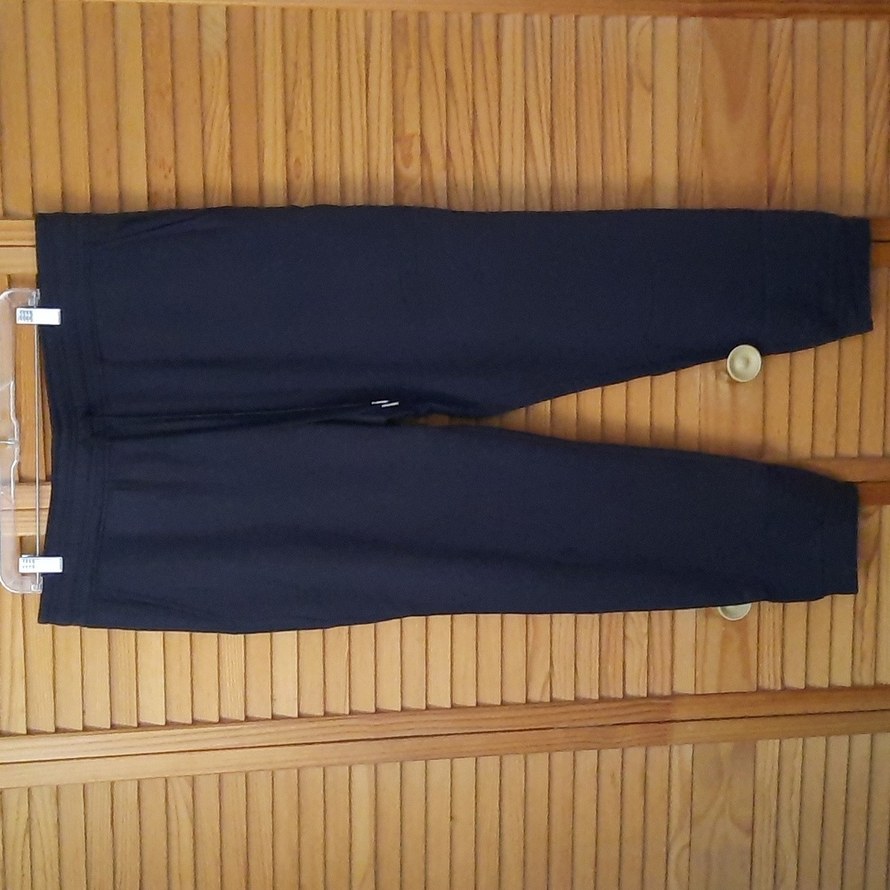 Amazon NWT Black Elastic Drawstring 3 Pocket Jogger Sweat Pants  Size XLarge